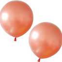 Coral Pink Giant 3ft Qualatex Latex Balloons x 2