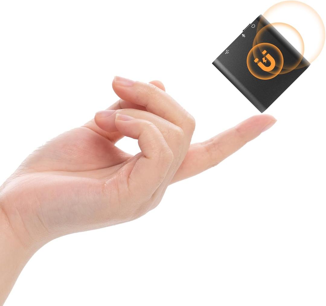 Yvn 128GB Digital Voice Recorder - Voice Activated Recorder with Playback, Audio Recording Device for Lectures Meetings, USB C Dictaphone Sound Tape Recorder