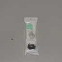 Swimming Ear Plugs 3 Pairs Reusable Silicone Noise-Reducing Earplugs for Sleep Deep Focus Swimming Snorkeling Showering Adults Black+Gray+Green (1 Count (Pack of 3))