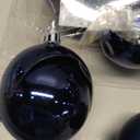 30ct Christmas Ball Ornaments, 2.36" Shatterproof Christmas Tree Decorations, Perfect Hanging Ball for Indoor/Outdoor Holiday Party Decor (Dark Blue)