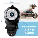 2Pcs 12V RS550 40000RPM Powered Wheels Motor High Speed Kids Ride On Car Gearbox Motor Electric Drive Engine for Kids Ride On Toys Car