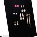 AUTOARK Black Velvet 30 Pair Earrings Display Holder Organizer,Jewelry Display Stand,AJ-041