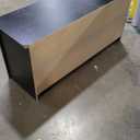 Prepac Black Shoe Cabinet, Entryway Bench, Mud Room Organization and Storage Bench with 18 Shoe Cubbies 16"D x 48"W x 24"H