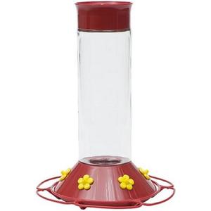 Perky Pet 209B Glass Hummingbird Feeder, 30 Oz, Red (Older Model)