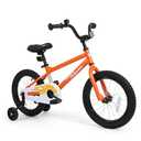 bicystar Kid Bike with Training Wheels, BMX 16 inch Bicycle with Pedals, Toddle Bicycle for 3-5 Year Old Boys Girls, Birthday Gift, Orange