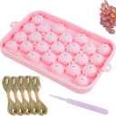 Silicone Grape Soap Mold Kit Exquisite Soap Molds Making for Mother's Day Handmade Without Soaps