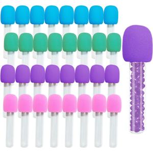 Microphone Candy Tubes Colorful Fake Prop Microphone Plastic Microphone Shape Candy Tube (32)