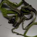 SlowTon No Pull Dog Harness - Heavy Duty Dog Harness and Leash Set for Medium Large Dogs, Reflective Tactical Harness with Soft Padded and Front Clip for Easy Walk and Training (Green, Medium)