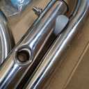 Folding Shower Chair Seat, 17.5" Stainless Steel Small Shower Chair for Inside Shower with Pad, 400lbs Portable Travel Shower Stool, Safety Anti-Slip Bath Chair for Seniors, Disabled, Gray