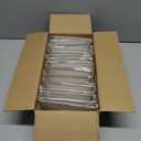 20 Pack Gold Acrylic Sign Holders 4x6 Inch, Double Sided Vertical Stand Clear Picture Frames, Table Menu Display Holders for Wedding Table Numbers, Restaurant Signs, Party and Office Photos