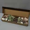 Floroom 9pcs Taupe Beige Mix Faux Silk Mums Artificial Flowers, Bulk Fake Small Mini Chrysanthemums with Stems for DIY Wedding Centerpieces Floral Arrangements Vase Fillers Home Decorations