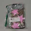 DAIZAG Compatible with iPhone 17 Pro Max Case,L2 Pink Star Leopard Print Dual Layer Shockproof Protective Hybrid Case