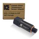 Cosmostar Coolant Water Temperature Sensor Adapter  M12-1.5 Male to 3/8" NPT Female, 1.7" Extended Length, Aluminum Alloy, Compatible with GM LS Engines LSX LS1 LS3 LS2 LM4 LM7 L76 LQ9 LR4 LS6 L92