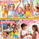 BLSFXROE 24 Pack Axolotl Squeeze Toys,Soft Stress Relief Fidget Toys with Cards & Bags,Party Favors Soft Stress Relief Toys For Kids Boys Girls (Red)