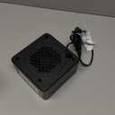 Gaiatop Mini Space Heater, Lightweight PTC Ceramic Fast Heating 500W Energy Efficient for Indoor Use, Overheating & 45° Tip-Over Protection, Portable Desk Electric Heaters for Office Home Black