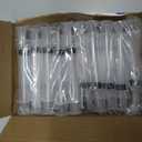Wisdom Teeth Syringe, 50 Pack Dental Irrigation Curved Syringes for Dental Care Liquid Oral Tonsil Stone TMJ Chin Pain Relief Recovery Dentist Implant Clean Feeding Water