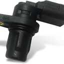 1 PC Car Engine Camshaft Position Sensor, Fast Response Crankshaft Position Speed Real-time Monitoring Sensor, Replaces OEM Part Number #F01R00B003 Accessories, for Chery Automobile (Black)