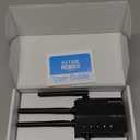 WiFi Booster, 1200Mbps WiFi Extender Signal Booster for Home, 12880 Sq Ft Coverage, 105 Devices, Dual Band 2.4/5GHz Internet Extender WiFi Booster