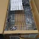 1250 lbs 5 Tier Shelf Metal Storage Shelves Shelving Wire Rack Heavy Duty Closet Organizers for Garage Kitchen Bathroom Laundry Chrome 13.8" D x 29.5" W x 59.5" H