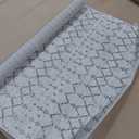 JONATHAN Y Boho Vintage Diamond Cream/Gray Indoor Area Rug 5X8 ft, Moroccan Hype for Living Room, Bedroom, Kitchen, Office, Easy-Cleaning, High Traffic, Pet-Friendly, Non-Shedding (MOH101B-5) (5'3" x 7'7" (Rectangular))