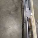 Household Essentials Wide Mega Ironing Board 4-Leg, Steel Top Pressing Station, Heat-Resistant Fiber Pad and Cotton Cover, Includes Sleeve Board and Iron Rest with Hanger Bar, Silver Frame