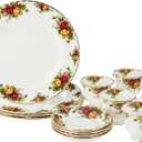 Royal Albert Old Country Roses 12-Piece Dinnerware Set
