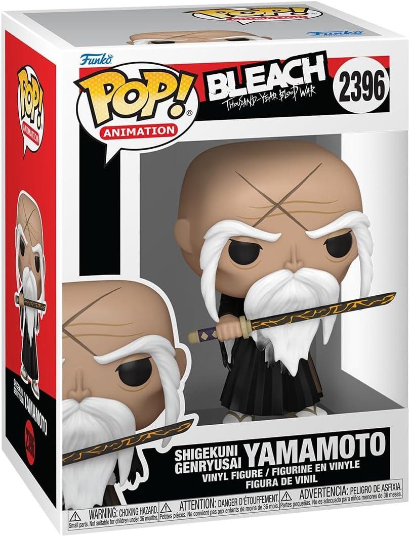 Funko Pop! Animation: Bleach Thousand Year Blood War - Shigekuni Genryusai Yamamoto - Collectable Vinyl Figure - Gift Idea - Official Merchandise - Toys for Kids & Adults - Anime Fans