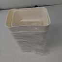 N. NETDOT 3 Pack (2 of 4 Gal & 1 of 2.6 Gal) Small Trash Can with Lid,Bathroom Garbage Can with Pop-Up Lid,Waste Basket for Bathroom,Kitchen,Bedroom,Powder Room,Craft Room,Office,College (Off White)