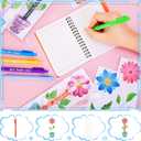 50 Sets Teacher Appreciation Gift Bulk -50 Inspirational Ballpoint Pens & 50 Flowerpot Shaped Motivational Cards - Classroom Appreciation Gifts, Teacher Supplies,Thanksgiving Christmas gifts