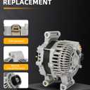 OCPTY Alternator for Ford for Escape 2009-2012,for Ford for Focus 2008-2011, for Ford for Fusion 2010,for Ford for Transit Connect 2010-2013 11272 Automotive Alternator Replacement