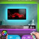 GANZQH 20FT Led Lights for TV, TV Backlight for 32-80 Inch, USB Led Light Strip with Remote, App Control, RGB Strip TV Lights Music Sync Color Changing, Led Lights for Room Gaming Accessories
