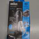 Braun All-in-One Style Kit Series 5 5470, 9-in-1 Trimmer for Men w/Beard Trimmer, Body Trimmer for Manscaping, Gillette Fusion5 ProGlide Razor, 40 Length Settings, Rechargeable Battery, Cordless (Black)