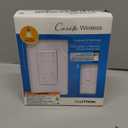 Lutron Caseta Smart Plug-In Lamp Dimmer Switch Kit with Pico Remote, Smart Dimmer for LED Lights, Table and Floor Lamps, 100W, Single-Pole/3-Way, P-PKG1P-WH