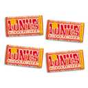 Tony's Chocolonely 32% Milk Chocolate Caramel Sea Salt Bars, 6.35 Oz, 4 Bars, Best By: 06.12.2025