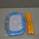 Kikidex Magnetic Drawing Board, Toddler Girl Toys for 1-2 Year Old, Doodle Board Pad Learning and Educational Toys for 1 2 3 Year Old Baby Kids Birthday Gift(Light Blue)