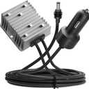 DAIERTEK Starlink Gen 3 12V Cigarette Lighter Adapter, 10V-36V Input 57V 4.5A Output, 18AWG Starlink Standard Car Charger, Waterproof Portable High Efficiency Stable Starlink DC Power Supply