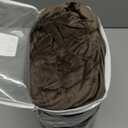 NAISI Sectional Couch Covers 8 Pieces Velvet Couch Cushion Covers L Shape Soft Stretch Sofa Slipcovers with 2pcs Pillowcases for Left/Right Chaise Sectional Couch(3 Seater+1 Chaise+4 Back,Brown)