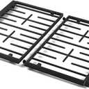 W11394363 Burner Grates Stove Replacement Parts for Whirlpool Gas Stove Range Grate Kit Cast Iron Whirlpool WFG540H0ES0 WFG540H0AS1 WFG540H0ES1 Cooktop Surface Wok Stovetop Oven Grates 2 Pcs
