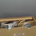 Gotham Steel 12 Pc Ceramic Cookware Set Nonstick, Ceramic Pots and Pans Set Non Stick with Steamer for Cooking, Non Toxic PFOA PFOS Free, Premium Stay Cool Handles, Oven & Dishwasher Safe (Navy Gold)