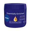 NIVEA Essentially Enriched Body Cream for Very Dry Skin with Almond Oil and Deep Nourishing Serum, 48-Hour Body Moisturizer, 13.5 Oz Jar