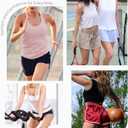 Cosmolle Womens Tennis Skirts High Waisted Tummy Control Pleated Golf Skorts with Shorts Pockets for Workout, Pickleball (Black, M)