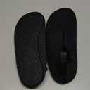 Water Shoes for Women Men Quick-Dry Aqua Socks Swim Beach Barefoot Yoga Exercise Wear Sport Accessories Pool Camping Must Haves Adult Youth Size (11.5-12.5 Women/10.5-11.5 Men, Black-w001)