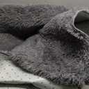 Area Rugs for Living Room Grey Rugs for Bedroom 8x10 Ft Carpet Fluffy Furry Soft Shag Aesthetic Plush High Pile Gray Throw Rug for Nursery Kids Room Dorm