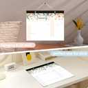 3 x Calendar 2026-2027, Monthly Desk Calendar from Jan 2026 to Jun 2027, 15" x 12", Large Desktop Calendar Monthly, Perfect for Home or Office, Floral (Desk(15" x12 ")