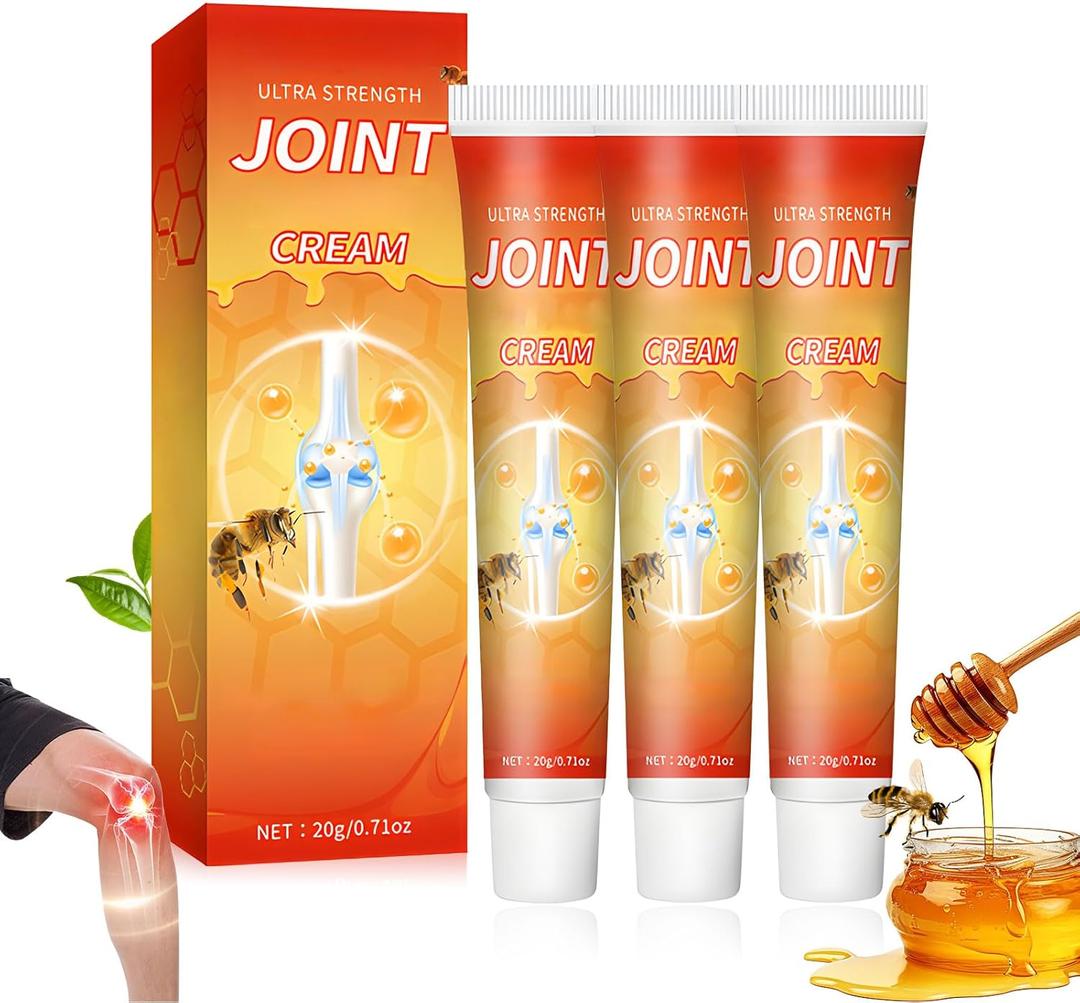 Joint Cream Arthritis Ultra Strength, Professional Gel Joint Cream,Joints Creams for Knees and Meniscus Ointment,Joints and Bone Advanced Creams, for Back, Neck, Feet, Shoulder, 3PCS