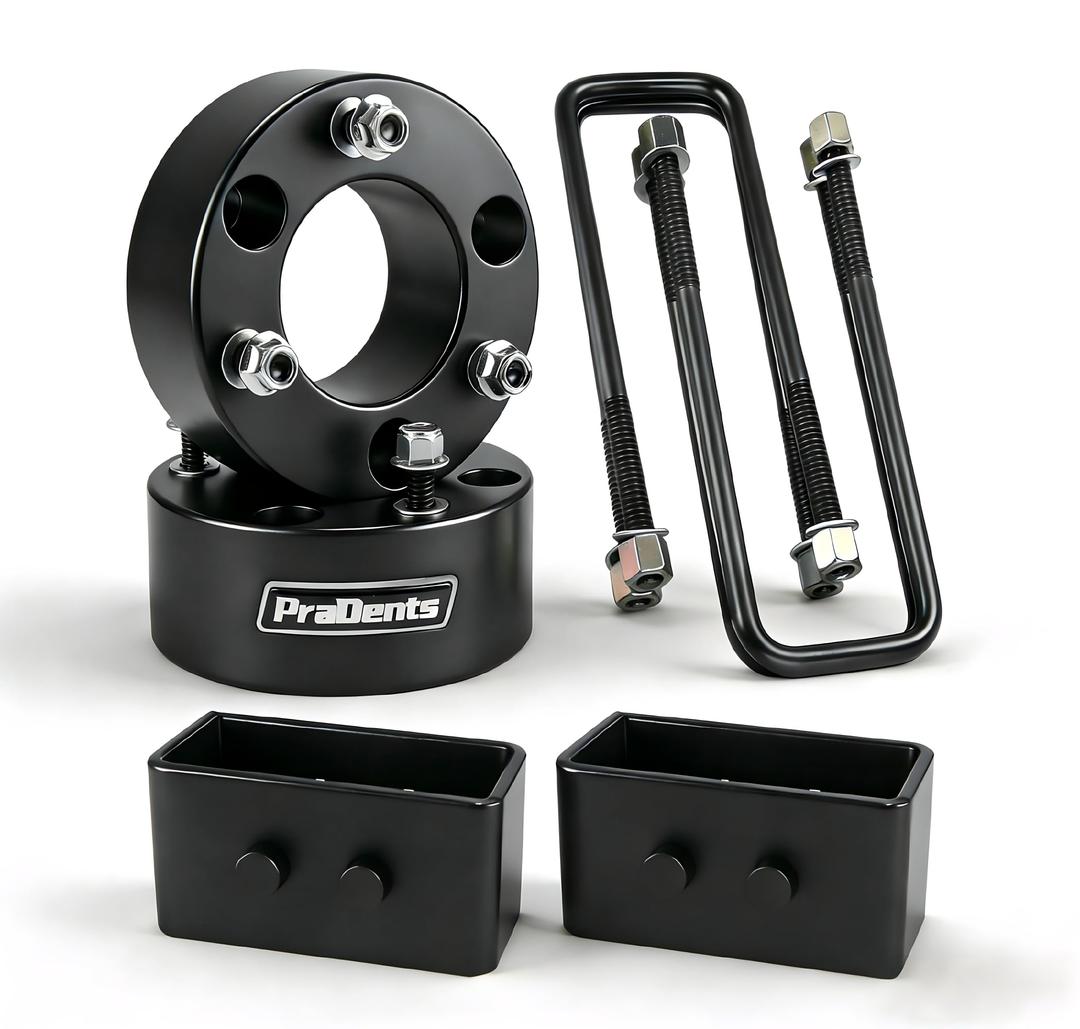 3.5" Front and 3" Rear Leveling Lift Kit for 2004-2020 Ford F150, 3.5 Inch Front and 3 Inch Rear Strut Spacer Suspension Lift Kits Lift Spacers