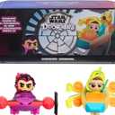 Star Wars Doorables Starfighter Showdown Light-Up Display, Exclusive Rey & Kylo Ren 1.5 Collectible Mini Figures, Star Wars: The Rise of Skywalker, Kids Toy for Boys & Girls Ages 5 and Up