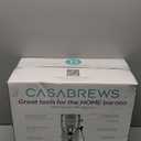 CASABREWS CM5418 Espresso Machine 20 Bar, Compact Espresso Maker with Steam Milk Frother, Stainless Steel Coffee Machine with 34oz Removable Water Tank for Cappuccino, Gift for Women or Men, Silver