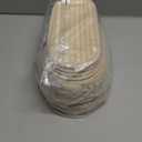 Bread Proofing Baskets Set of 2 10 inch Oval Shaped Dough Proofing Bowls w/Liners Perfect for Professional & Home Sourdough Bread Baking