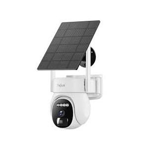 Solar Security Camera & Indoor Camera, Battery Powered Cam, Color Night Vision, Two Way Audio, Motion Detection, Easy to Setup, Audible Flashlight Siren, 180 Days Exchange Policy